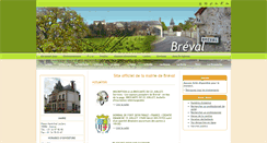 Desktop Screenshot of mairie-breval.fr